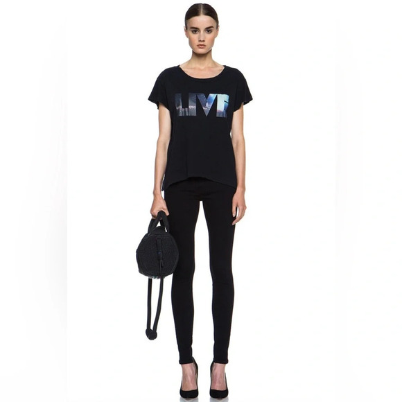 Current/Elliott Denim - Current/Elliot The Ankle Skinny in Jet black Size: 28 New With Tags